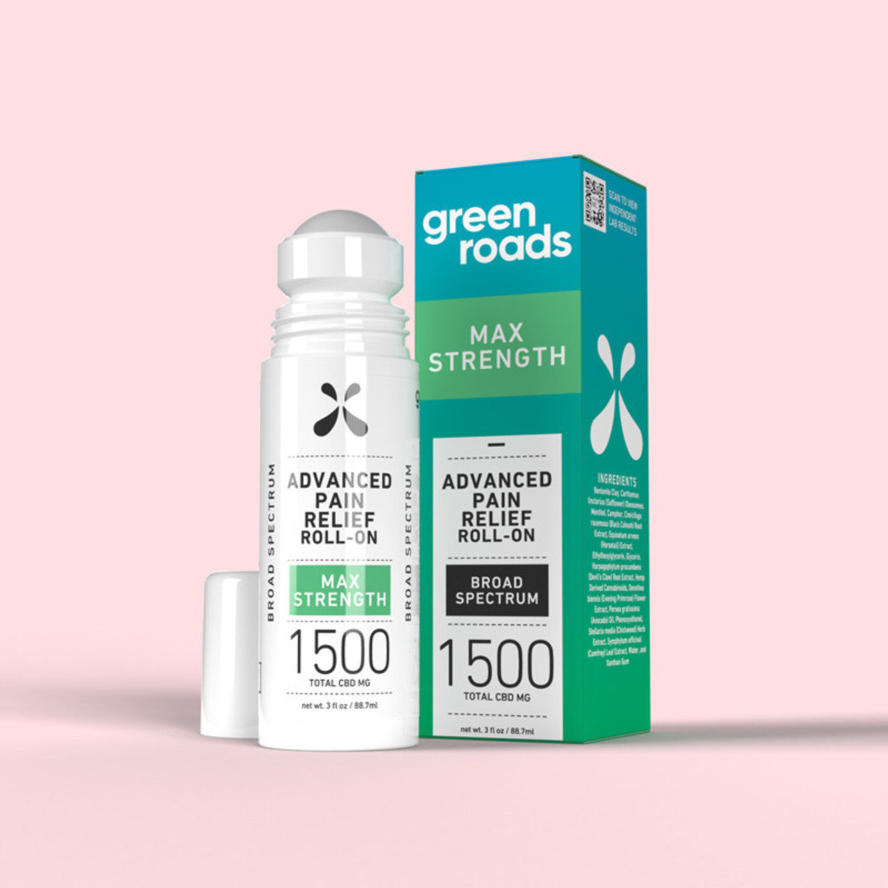 [Green Roads Hot Seller] Advanced Pain Relief Roll-On - 1500mg (3oz)