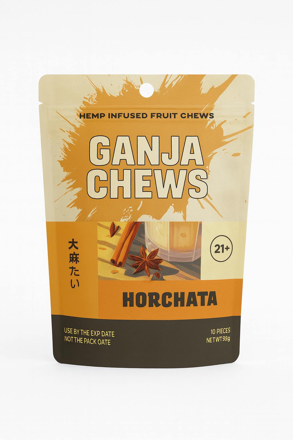 Ganja Chews – 100mg D9 Gummies