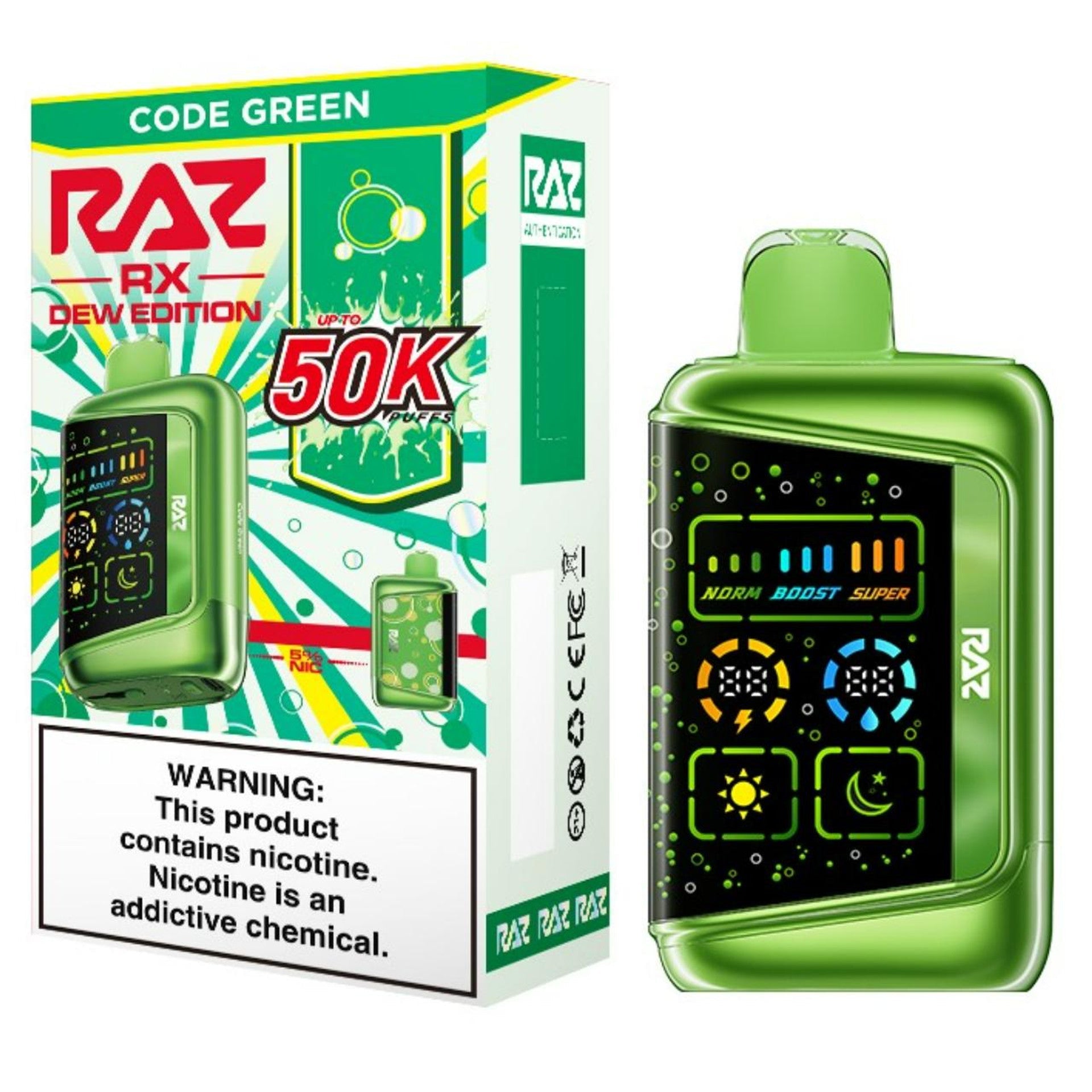 Geek Vape Raz RX Disposable (50000 Puffs)
