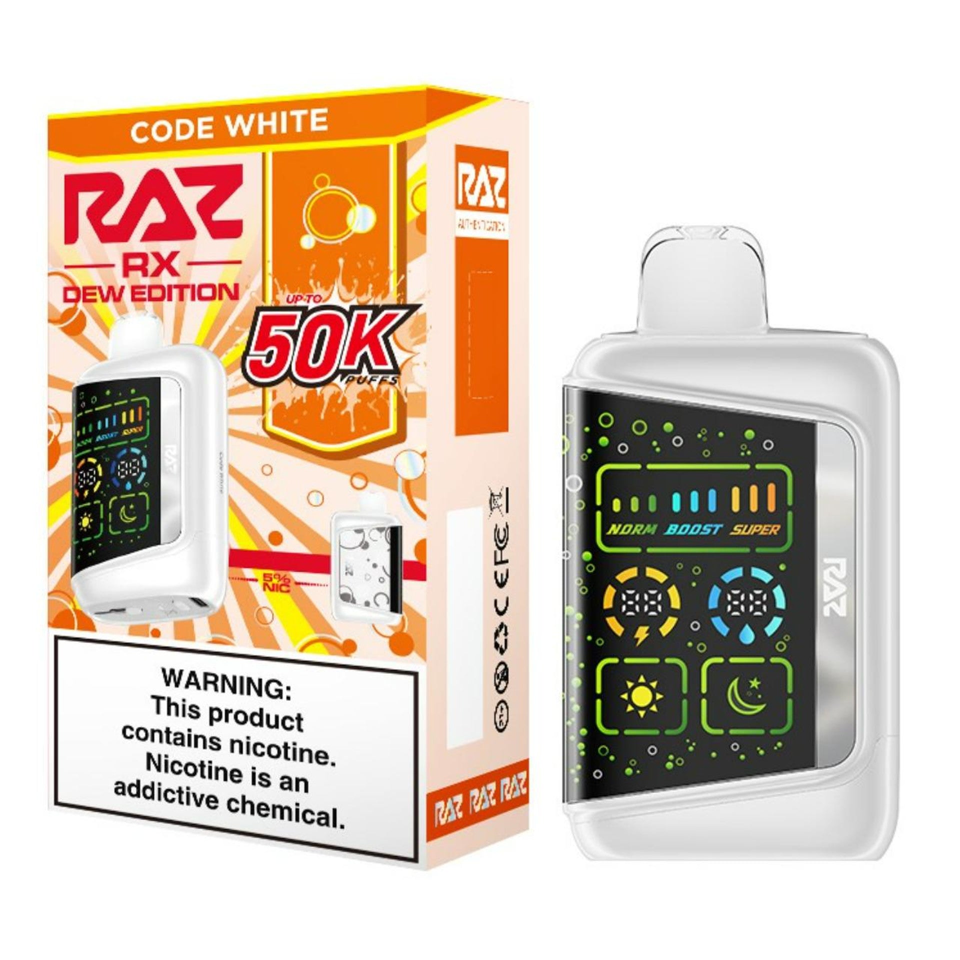 Geek Vape Raz RX Disposable (50000 Puffs)