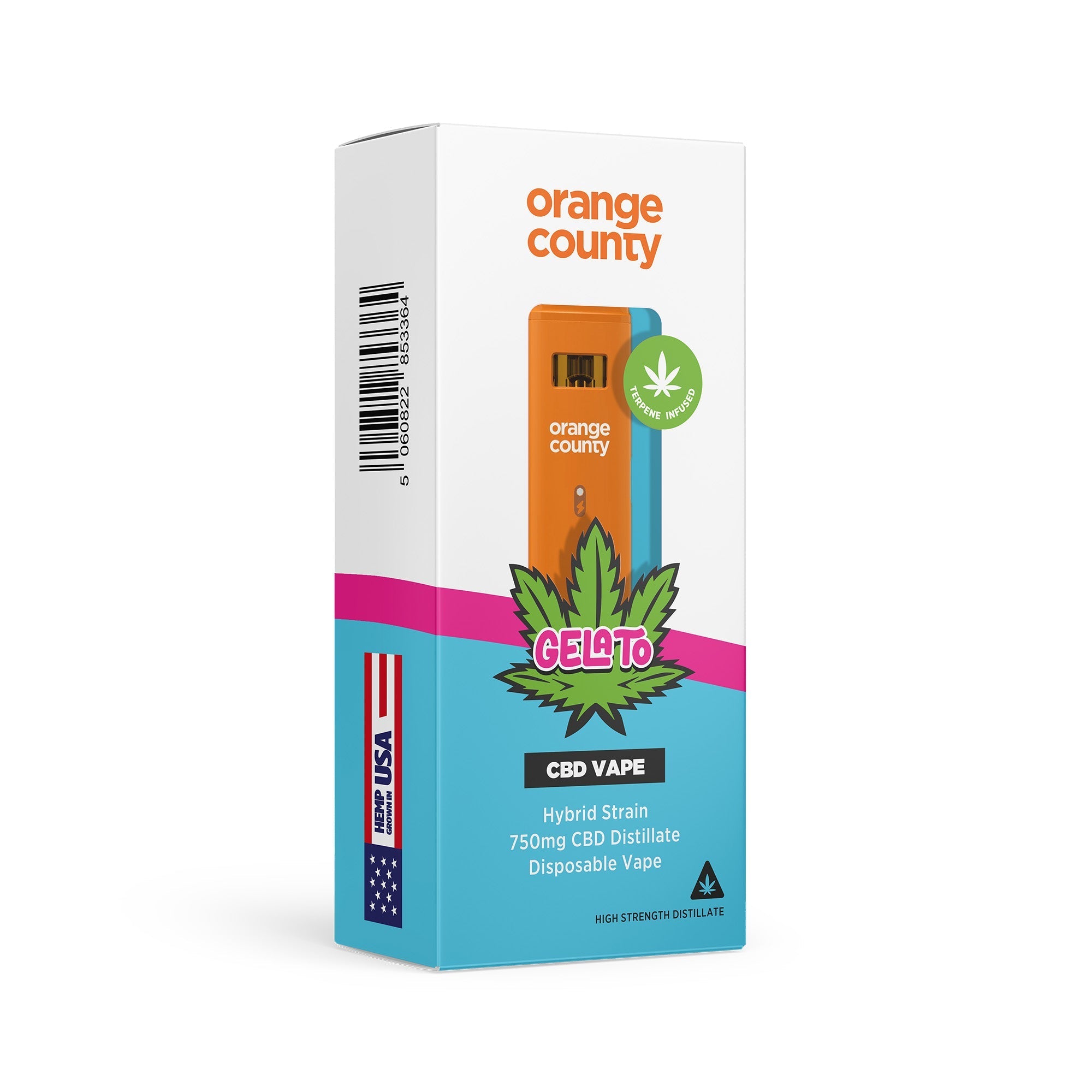Gelato 1ml Disposable CBD Vape Pen - (750mg)
