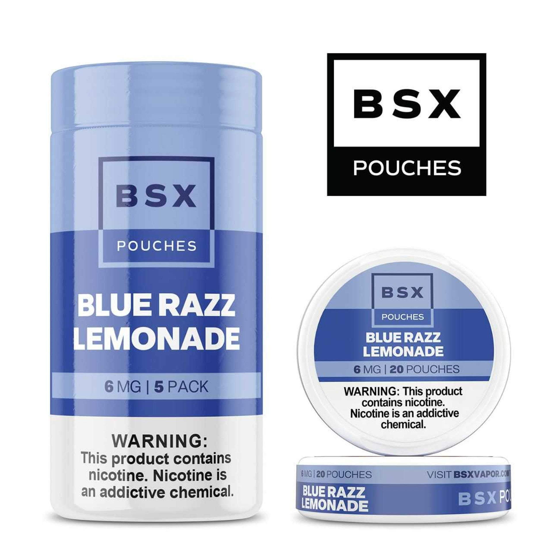 Glas BSX Nicotine Pouches (Pack of 1)