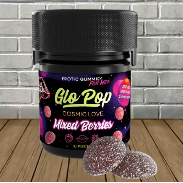 Glo Pop Erotic Gummies For Her 10ct Best Price