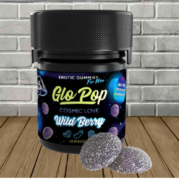 Glo Pop Erotic Gummies For Him 10ct Best Price