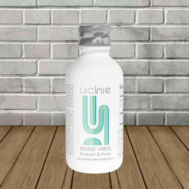 Uchie Good Vibes Kratom + Kava Extract Shot 2oz Best Price