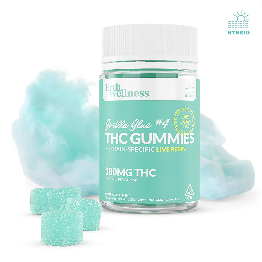 Erth Wellness Live Resin Delta 9 THC Gummies - 300mg Best Price