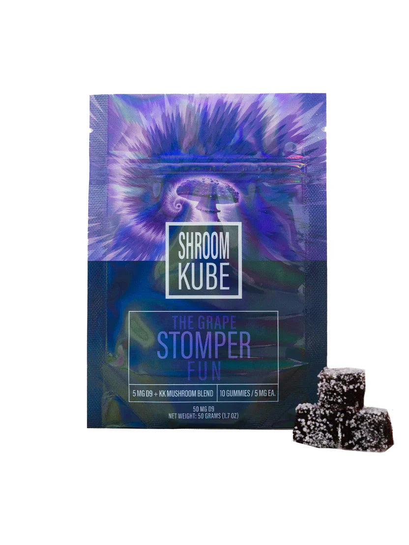 Kush Kube Delta 9 THC + Mushroom Gummies - 10ct