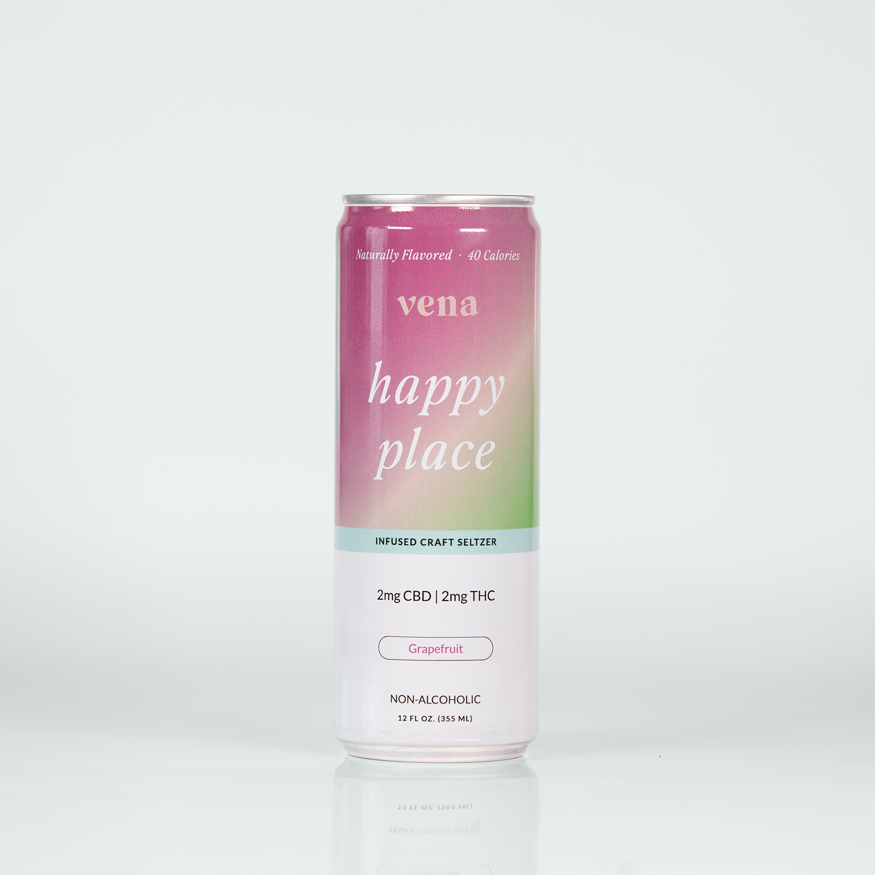 Vena CBD Happy Place Seltzers | Original THC Drink