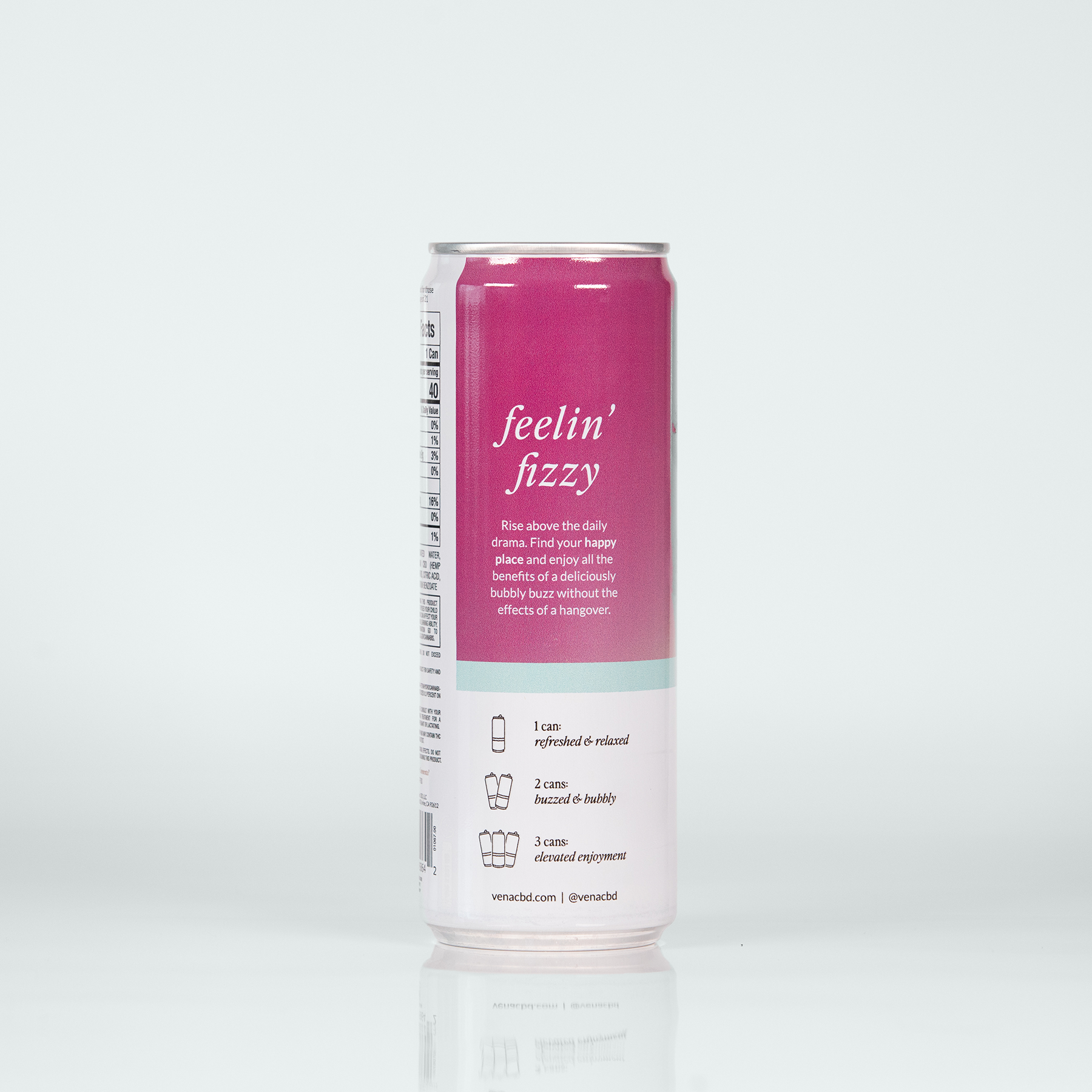 Vena CBD Happy Place Seltzers | Original THC Drink