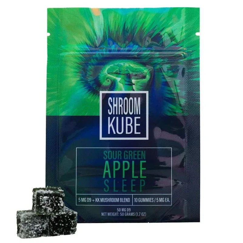 Kush Kube Delta 9 THC + Mushroom Gummies - 10ct