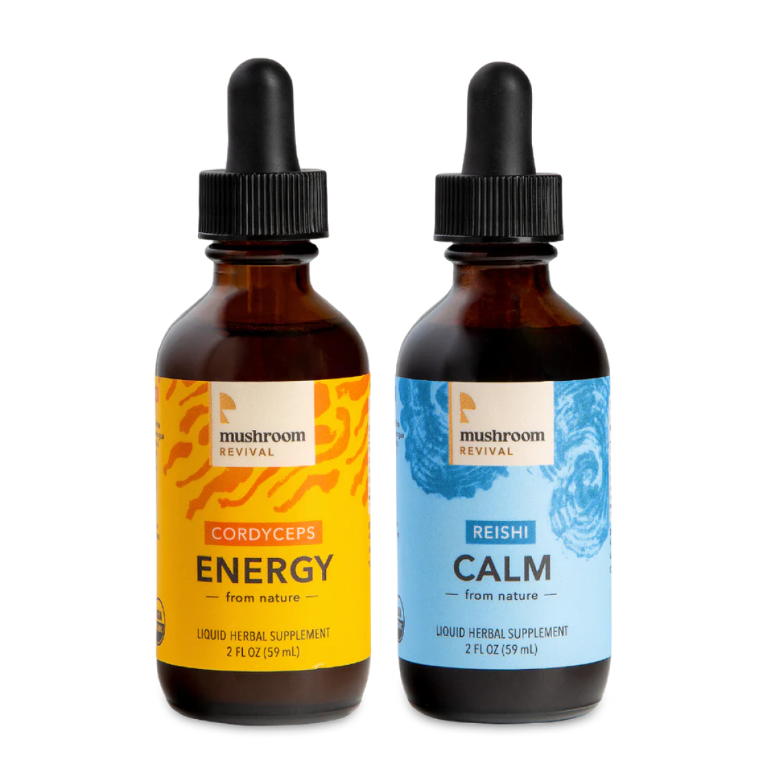 Mushroom Revival AM+PM Mushroom Tinctures