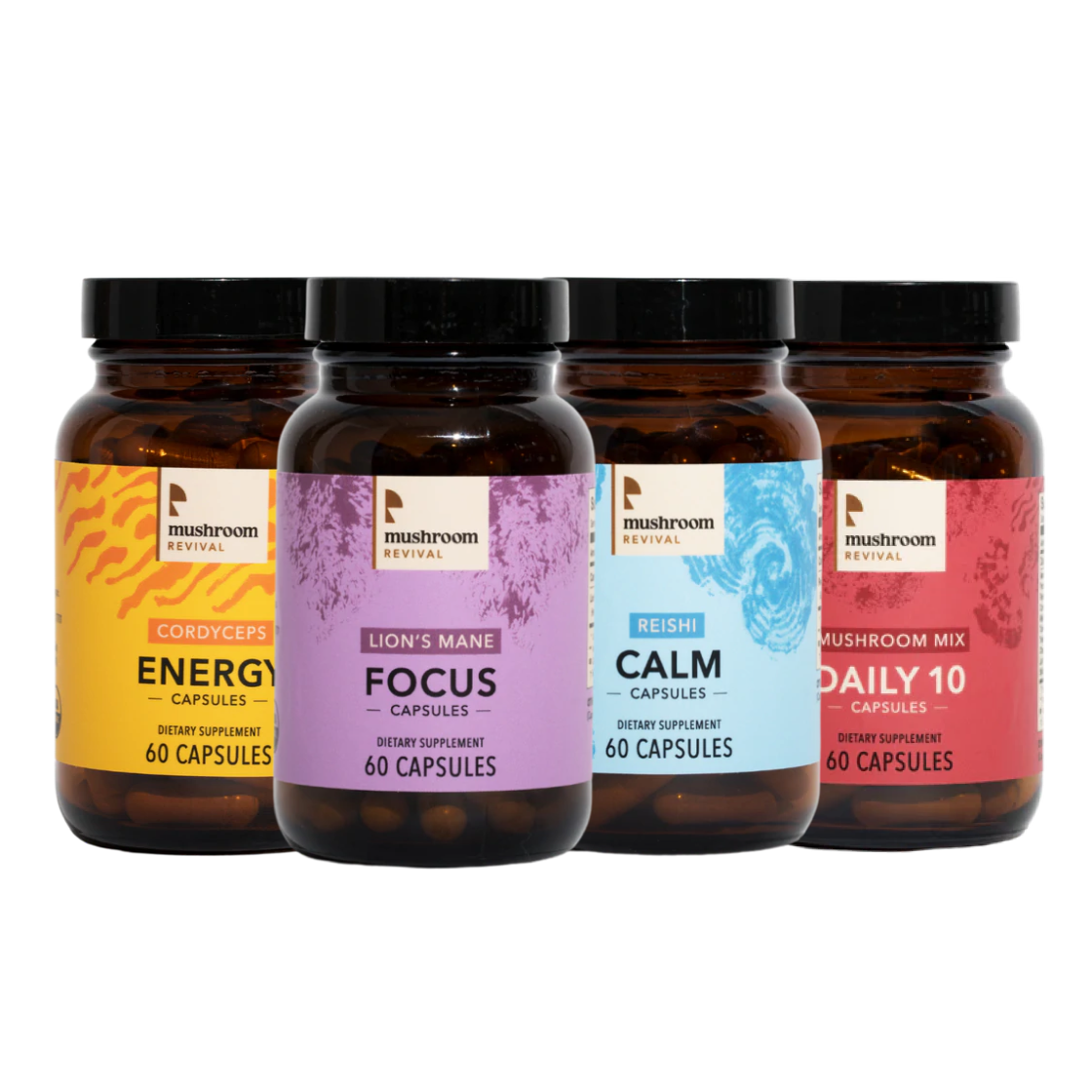 Mushroom Revival Mushroom Capsules Starter Kit
