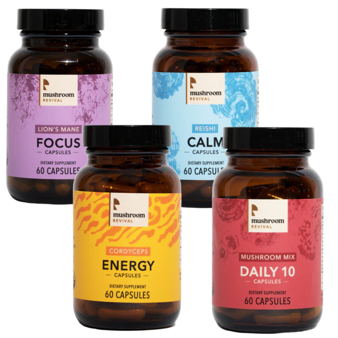 Mushroom Revival Mushroom Capsules Starter Kit