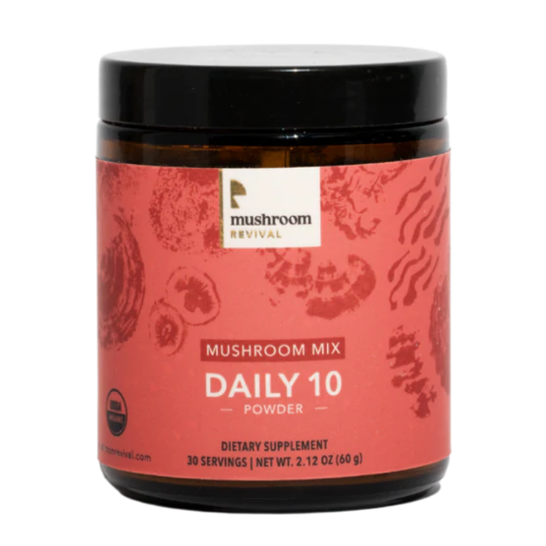 Mushroom Revival Daily 10 Mushroom Blend Powder