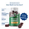 CBDfx CBD Gummies With Mushrooms for Wellness 1500mg