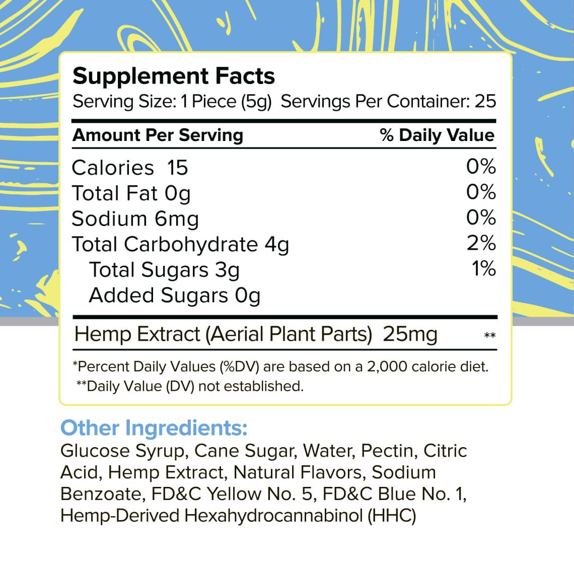 HHC Gummies 25mg