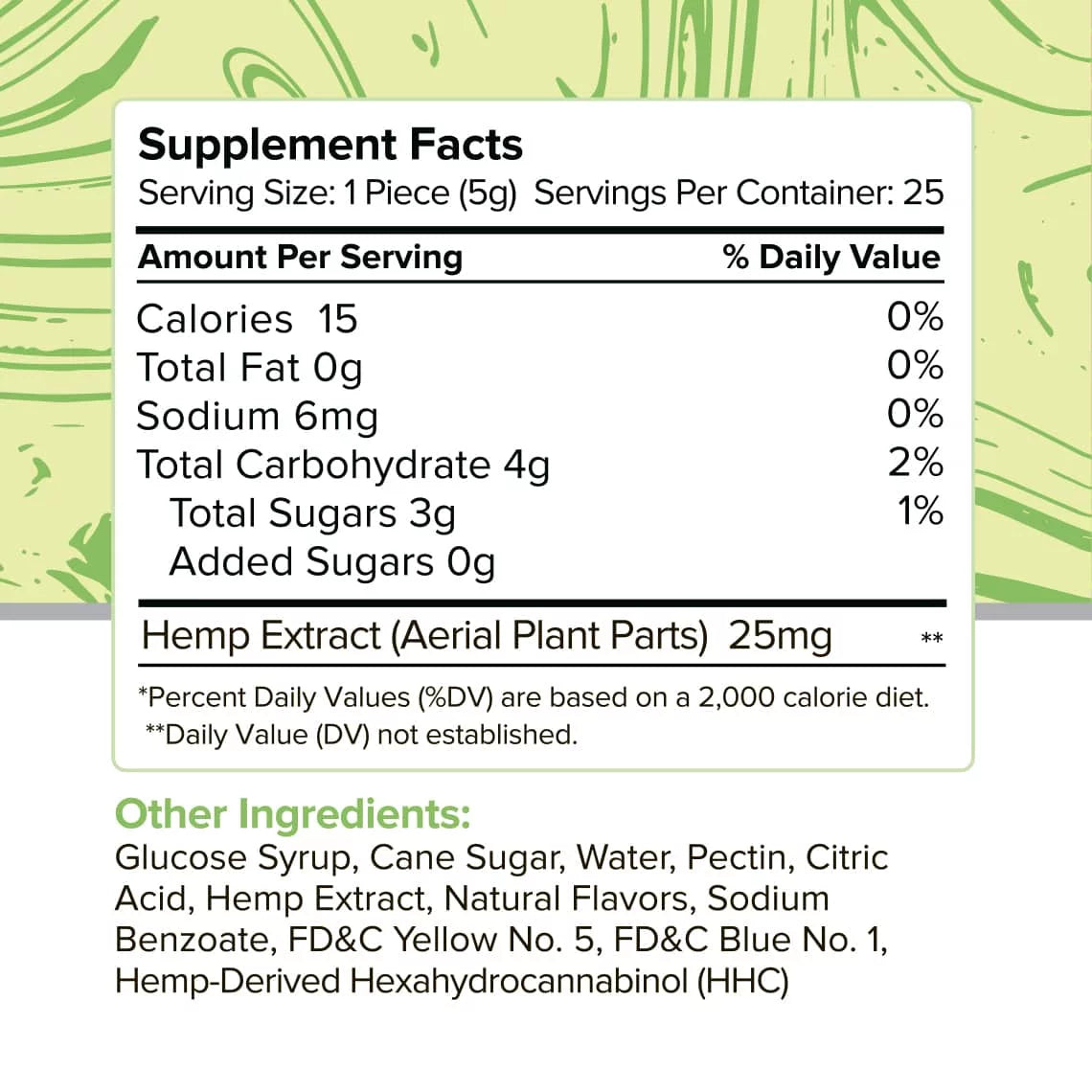 HHC Gummies 25mg