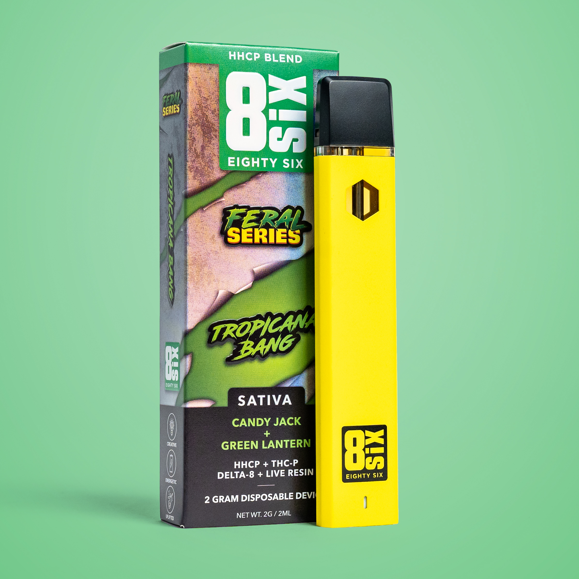 Eighty Six Tropicana Bang HHC-P 2G Disposable (Candy Jack) Best Price