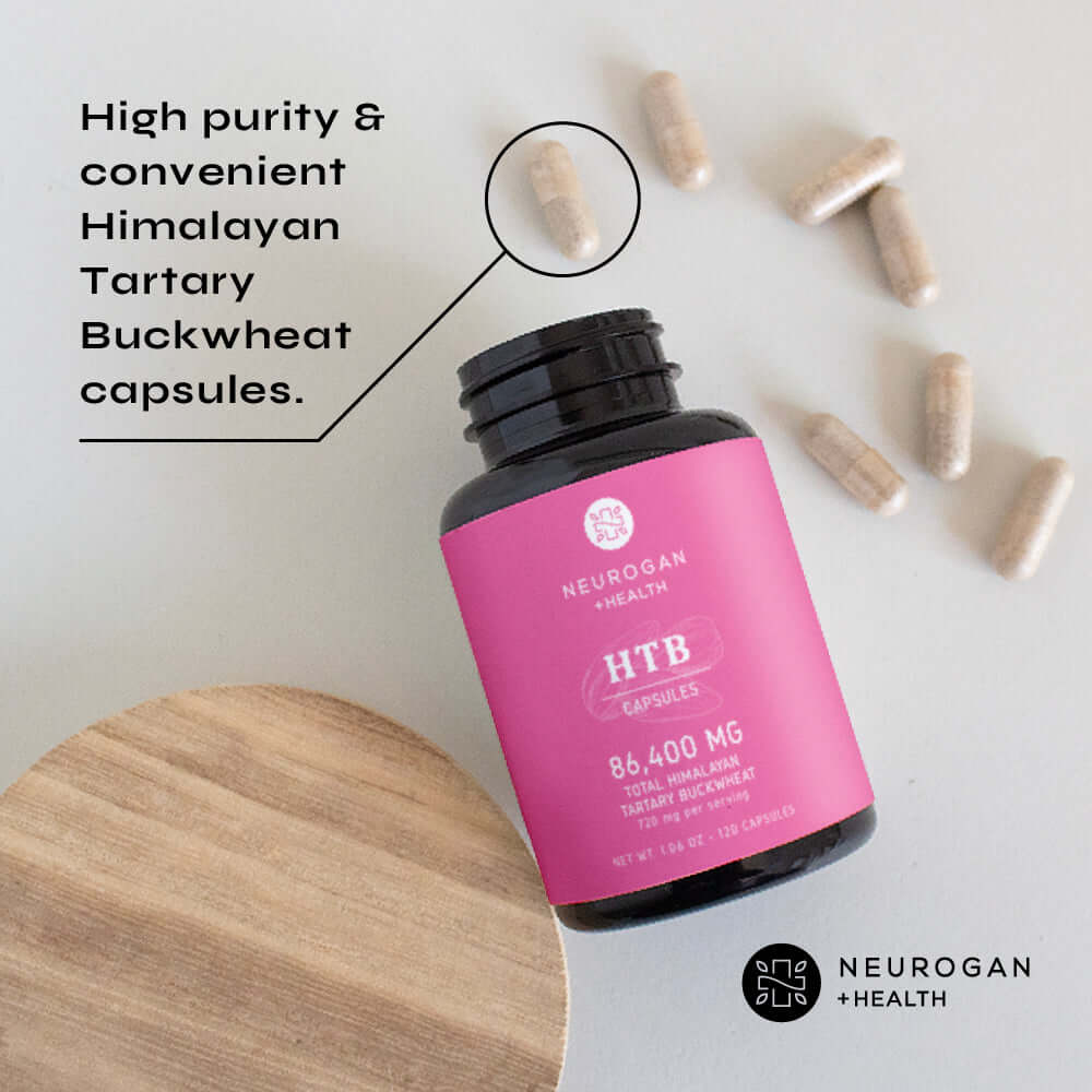 Neurogan Health Himalayan Tartary Buckwheat (HTB) Capsules