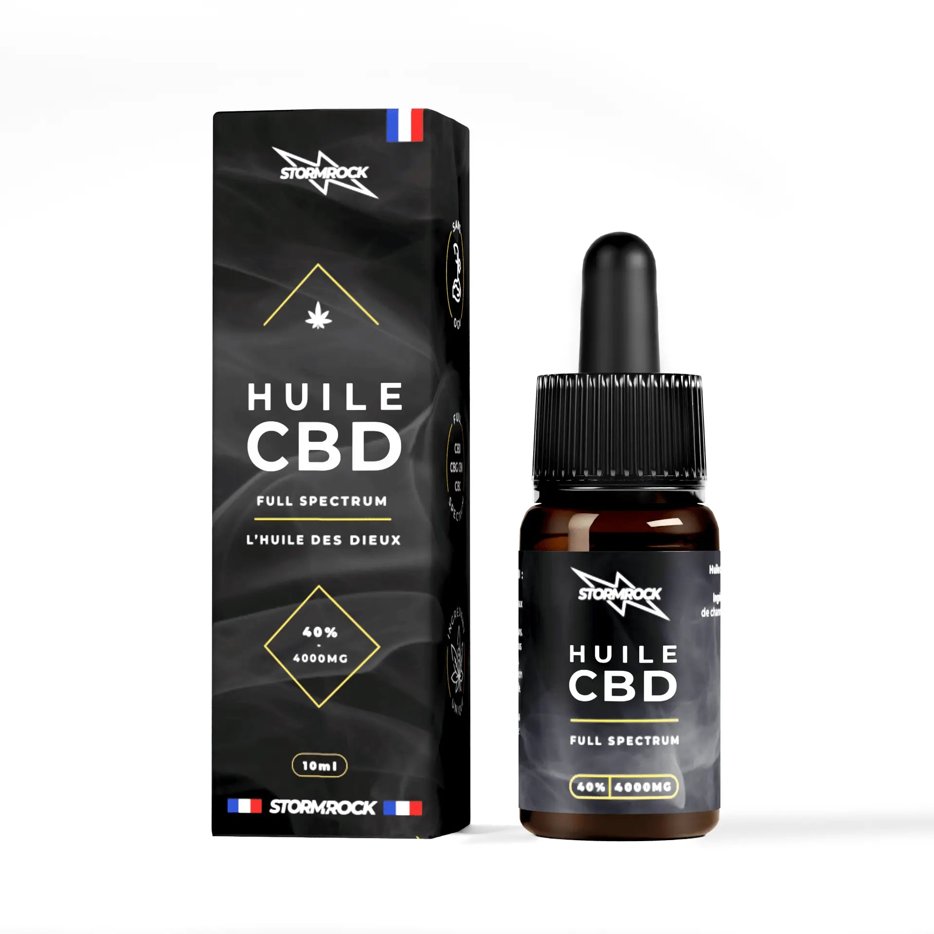 Stormrock CBD FR Huile CBD - Full Spectrum (40%)