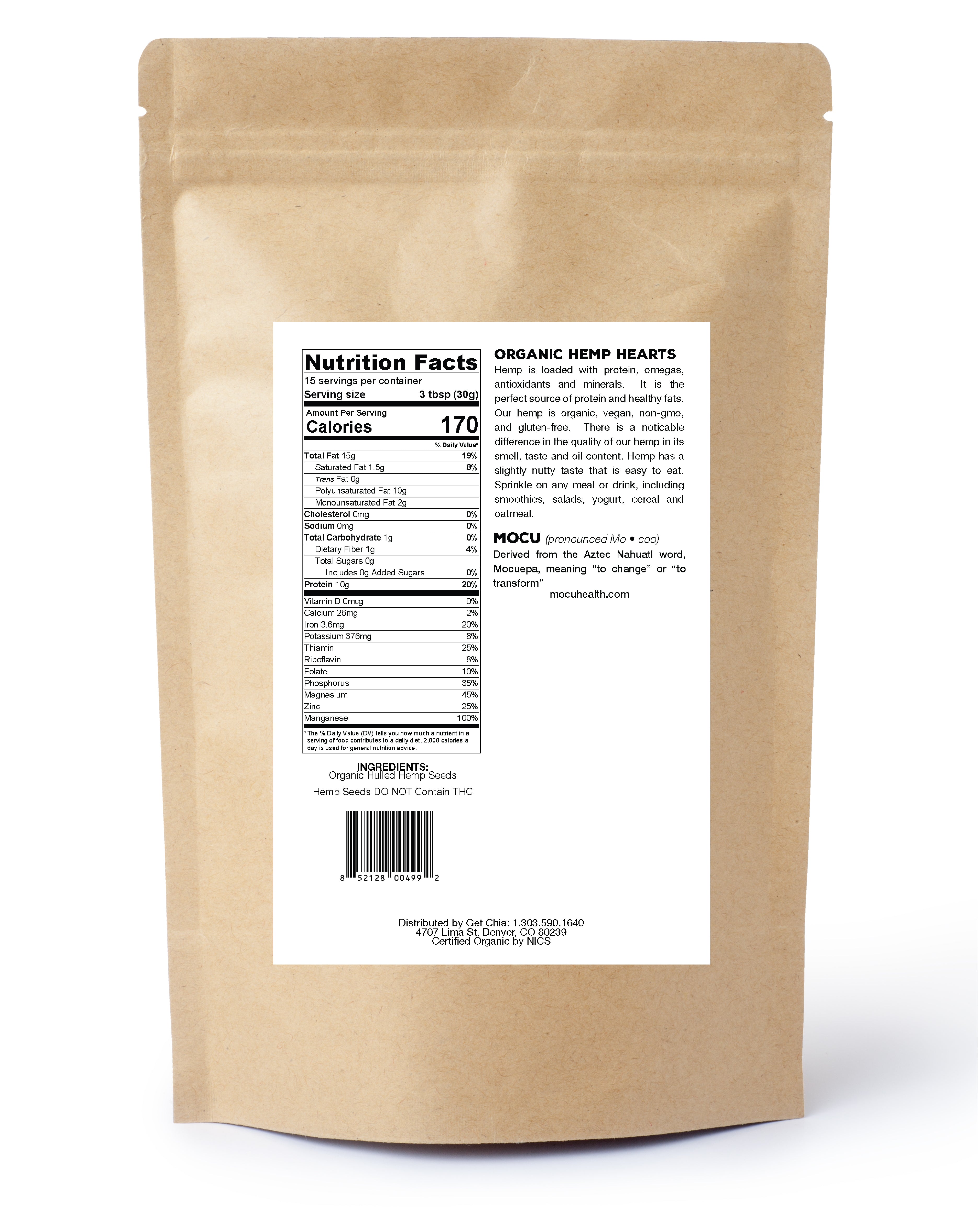 Evo Hemp Organic Hemp Hearts