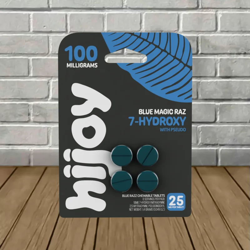 Hijoy 7-Hydroxy With Pseudo Chewable Tablets Full Case 10ct Best Price