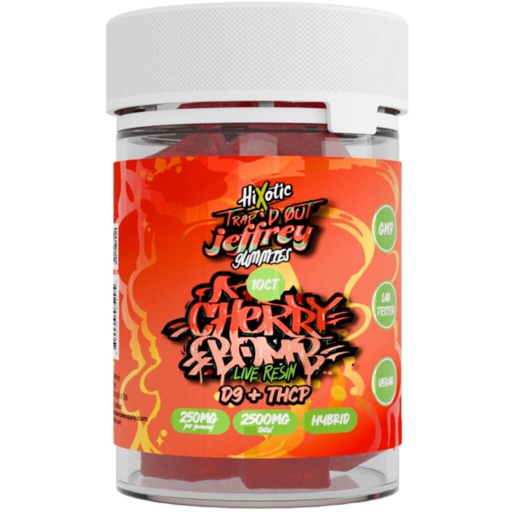 HiXotic Trap’d Out Jeffrey Delta-9 Gummies 10pc
