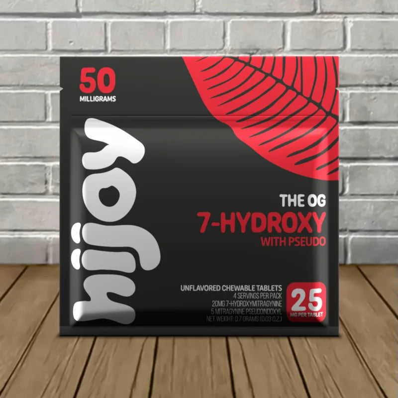 Hijoy 7-Hydroxy with Pseudo Chewable Tablet 1ct