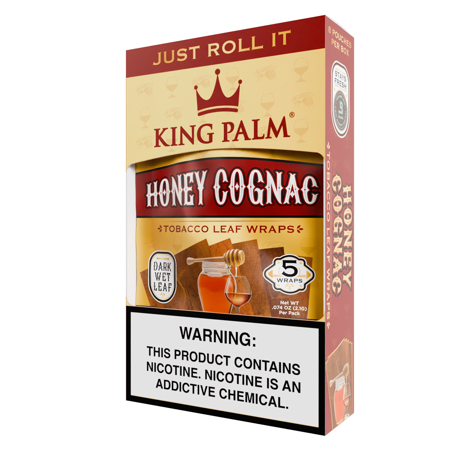 Tobacco Sheets – Honey Cognac King Palm Best Price