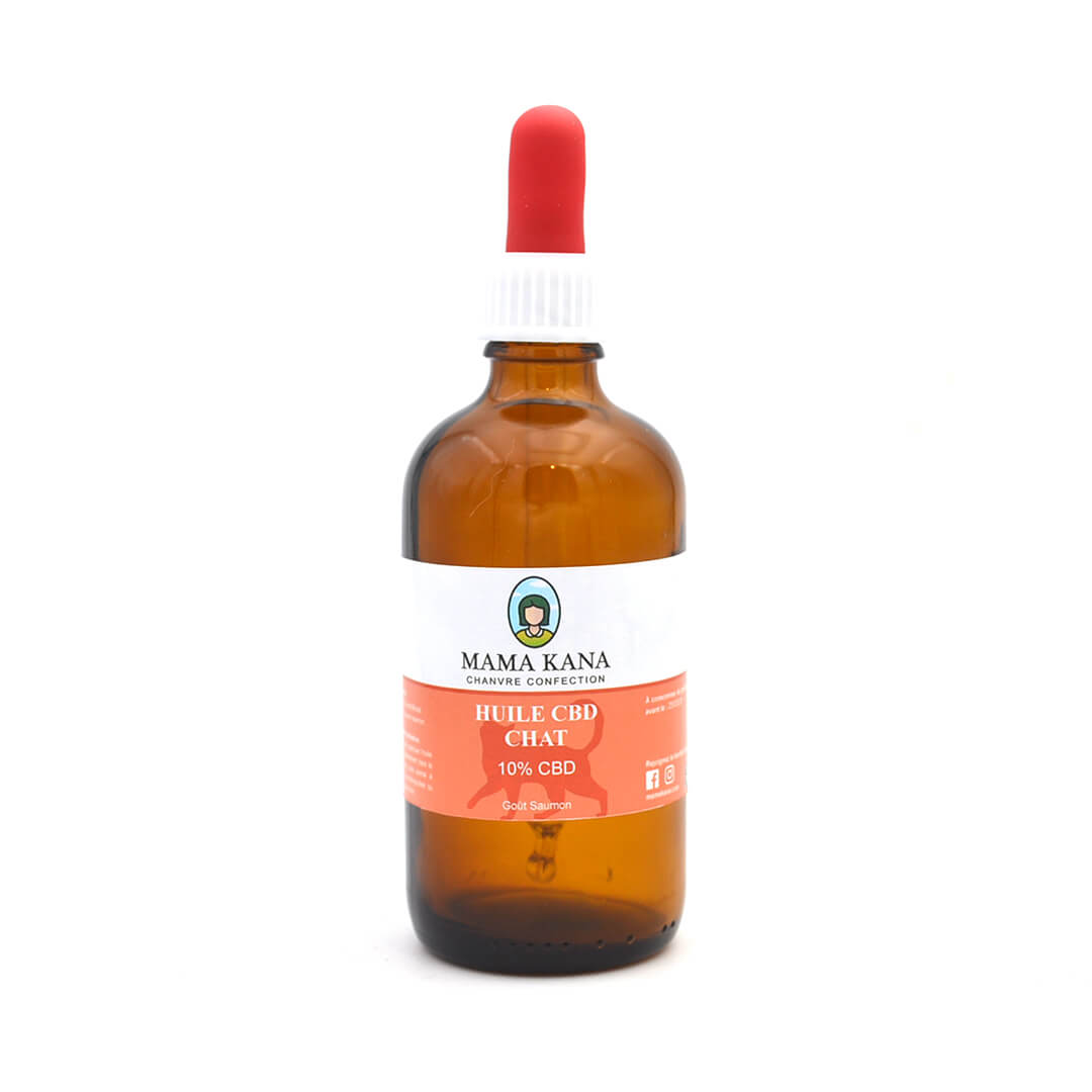 MAMA KANA CBD Huile 10% de CBD pour Chat 🐱