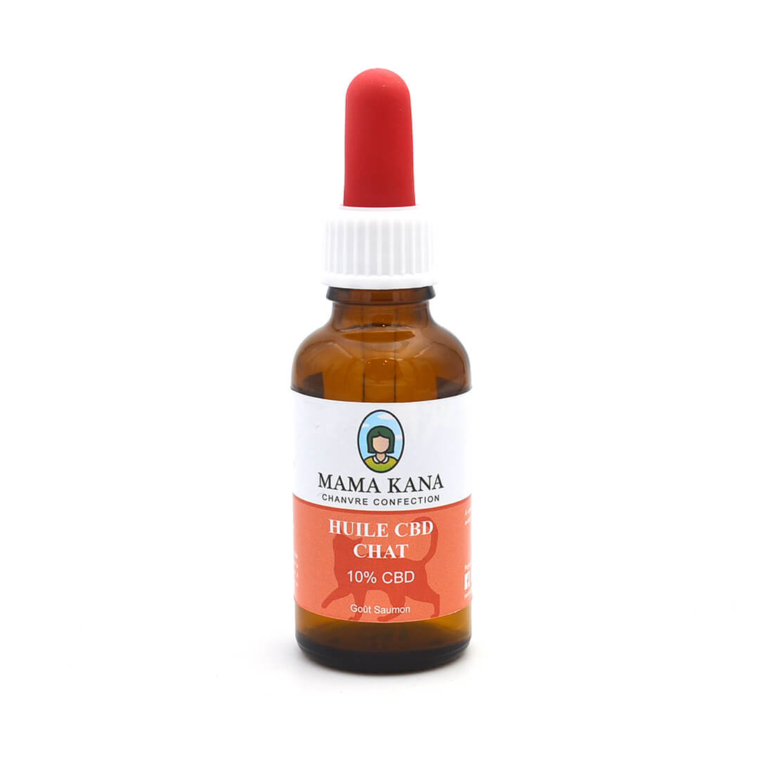 MAMA KANA CBD Huile 10% de CBD pour Chat 🐱