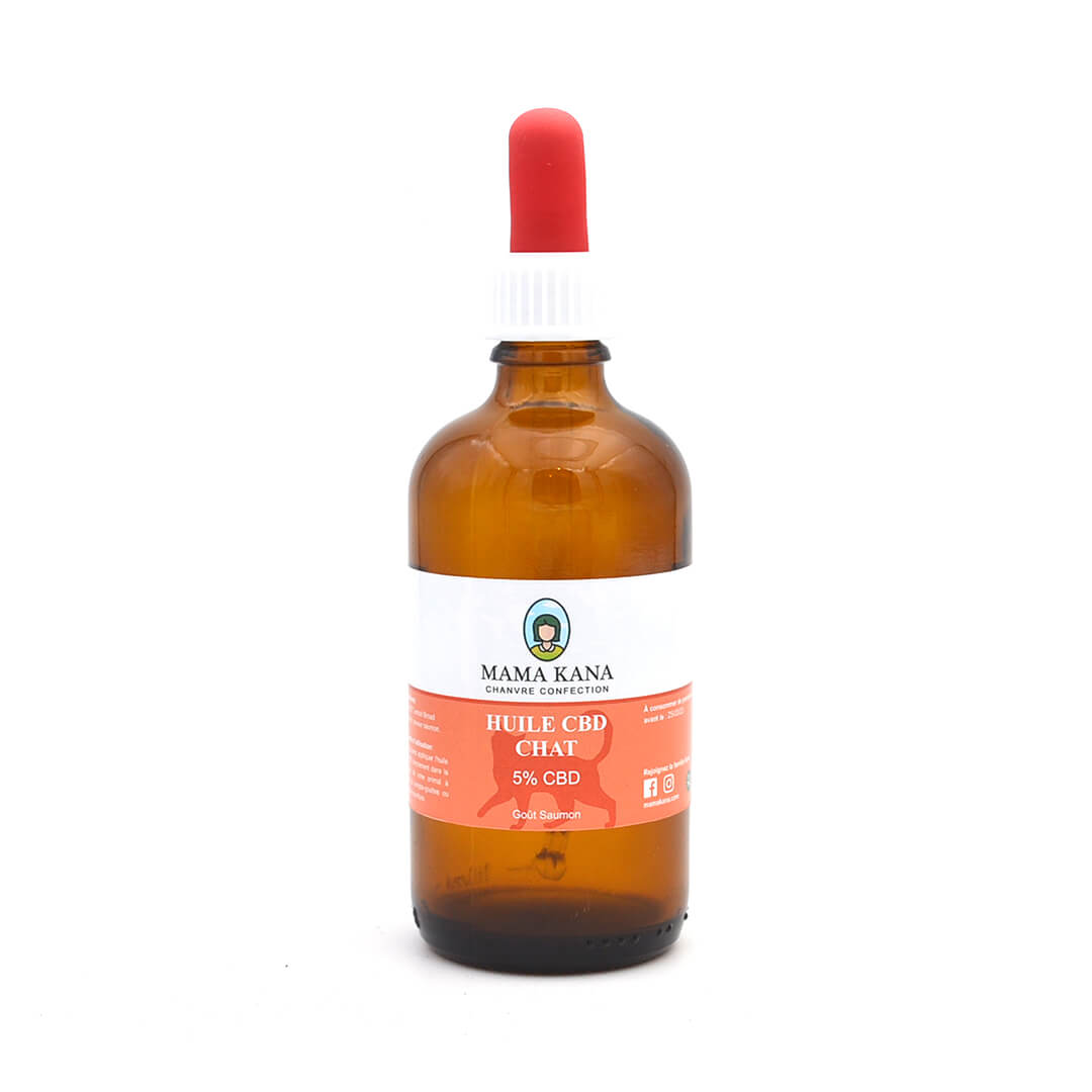 MAMA KANA CBD Huile 5% de CBD pour Chat 🐱