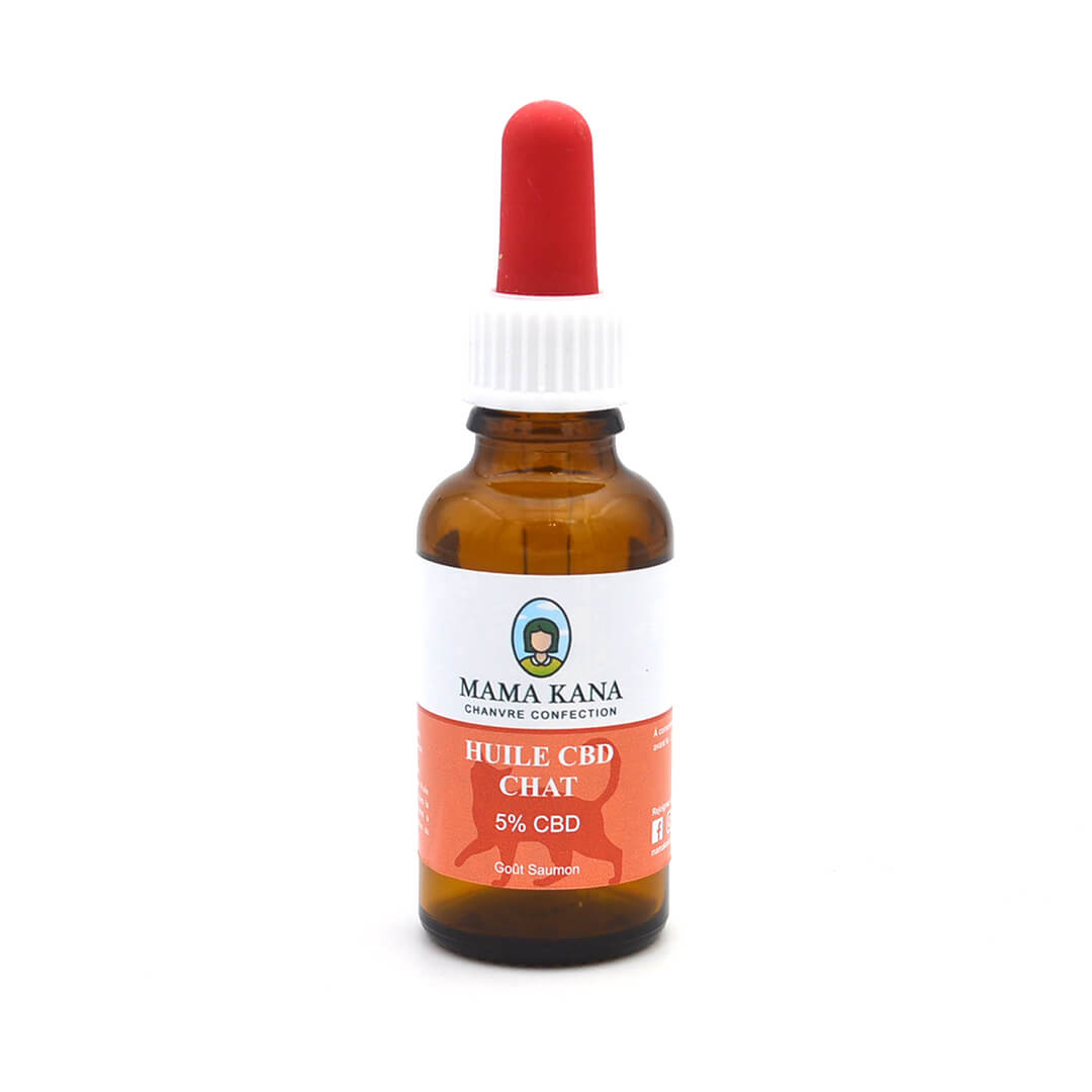 MAMA KANA CBD Huile 5% de CBD pour Chat 🐱