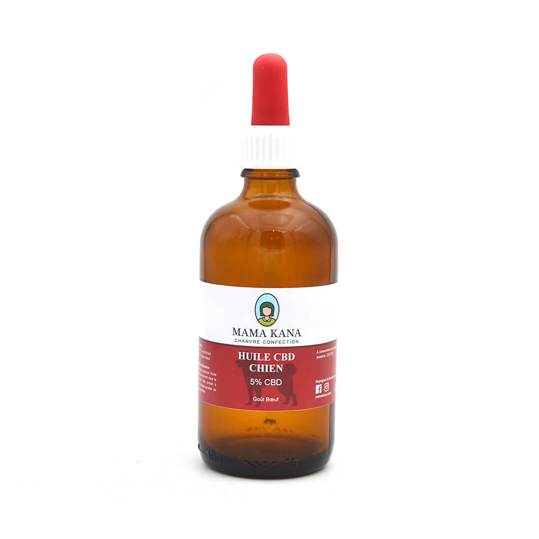 MAMA KANA CBD Huile 5% de CBD pour Chien 🐶