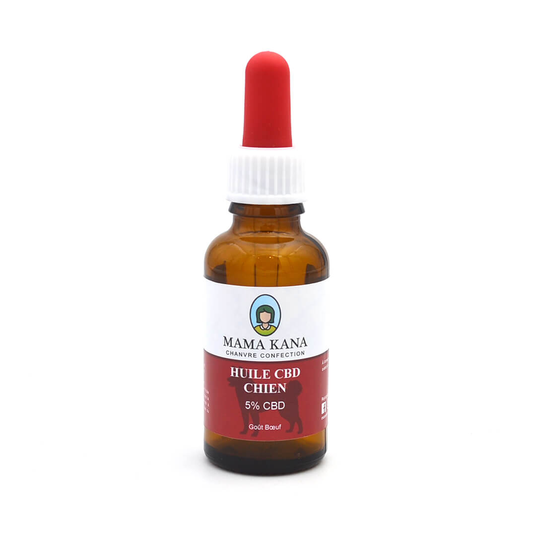 MAMA KANA CBD Huile 5% de CBD pour Chien 🐶