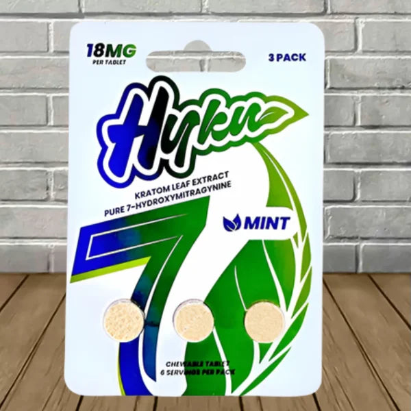 Hyku Pure 7-Hydroxymitragynine Tablets 3ct Best Price