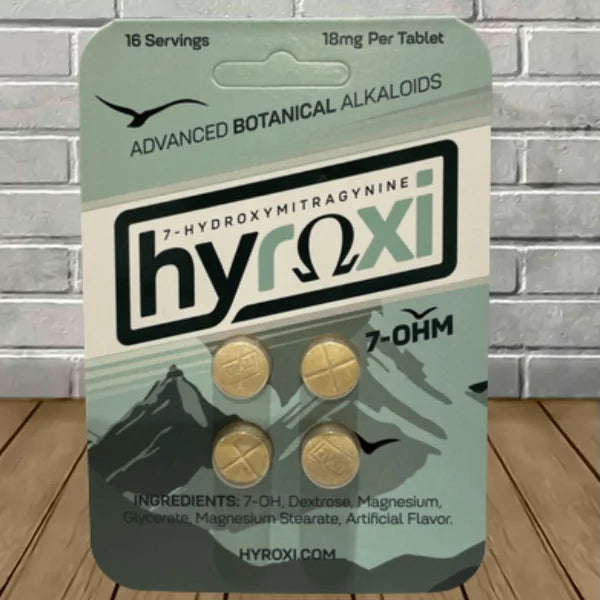 Hyroxi Advanced Botanical Alkaloids 7-OHM Tablets 4ct Best Price