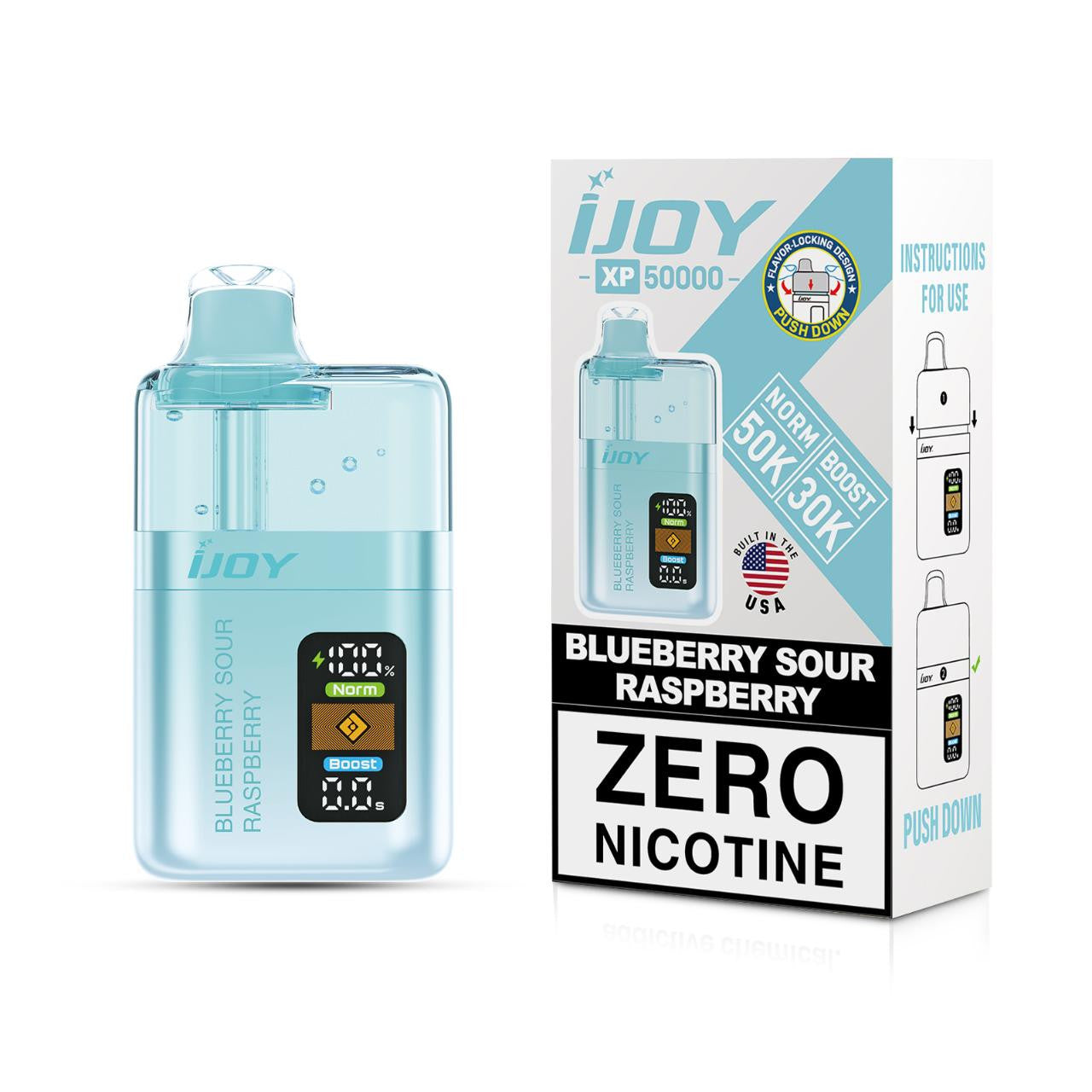 IJoy XP50000 Zero Nicotine Disposable (50000 Puffs)