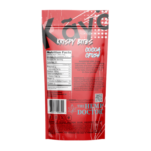 The Hemp Doctor Kayo Krispy Bites | 250MG Delta 9