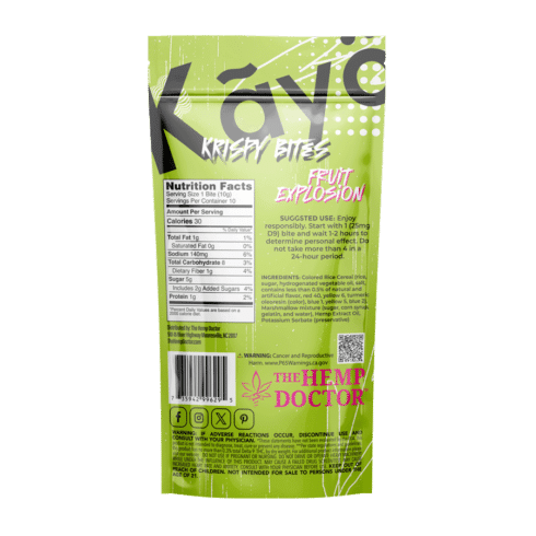 The Hemp Doctor Kayo Krispy Bites | 250MG Delta 9