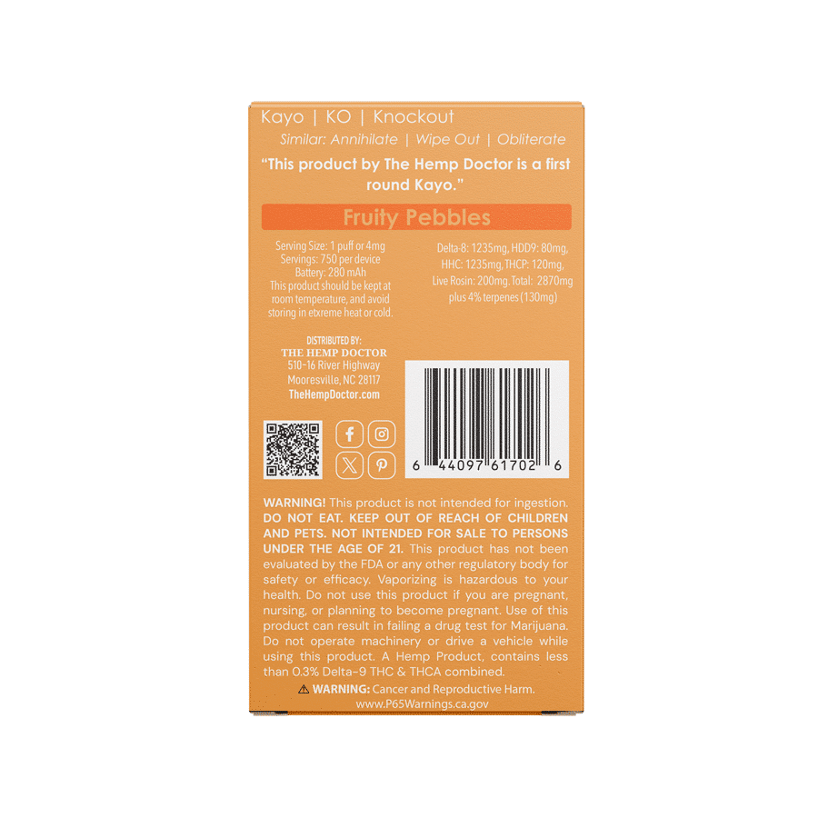Kayo | Original THC Blend Disposable Vape (3g)