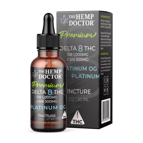 The Hemp Doctor Delta 8 THC Oil Tincture