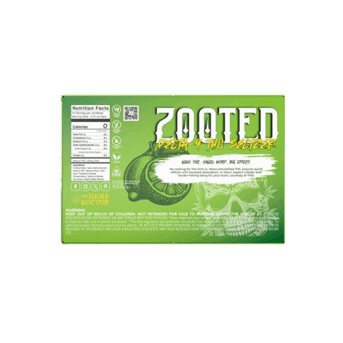 ZOOTED | 100MG DELTA 9 THC SELTZER