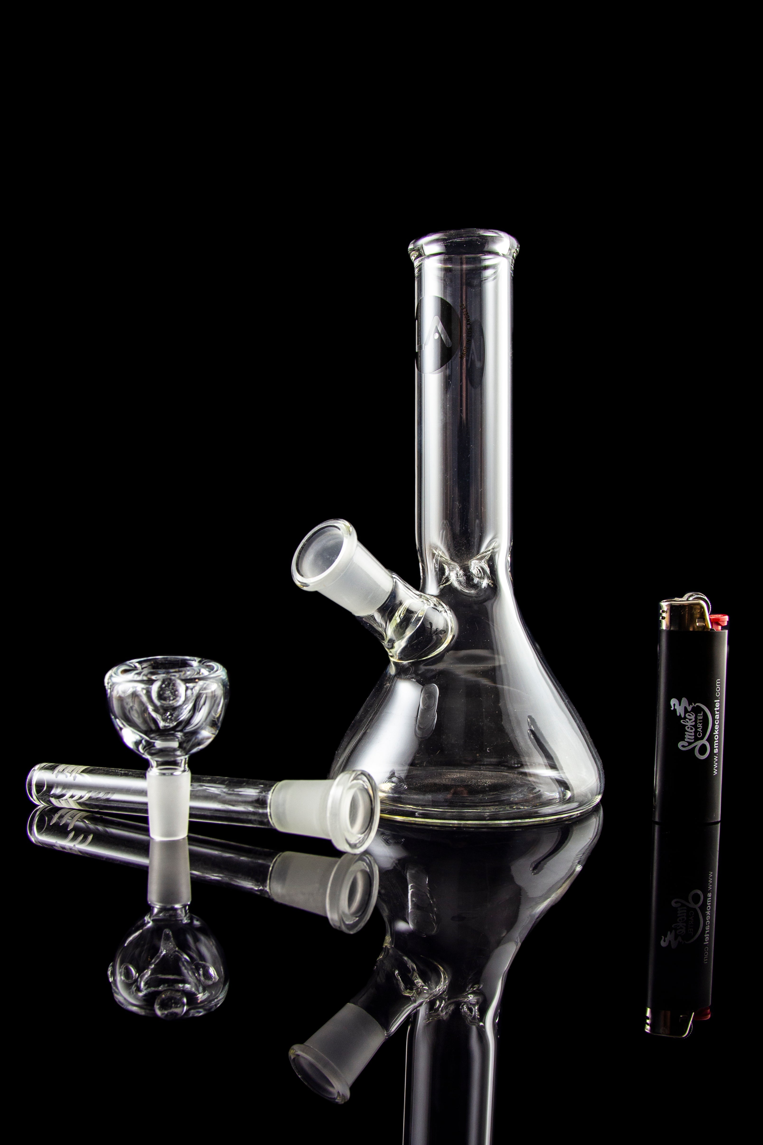 LA Pipes Basic Beaker Water Pipe - Simply Guy