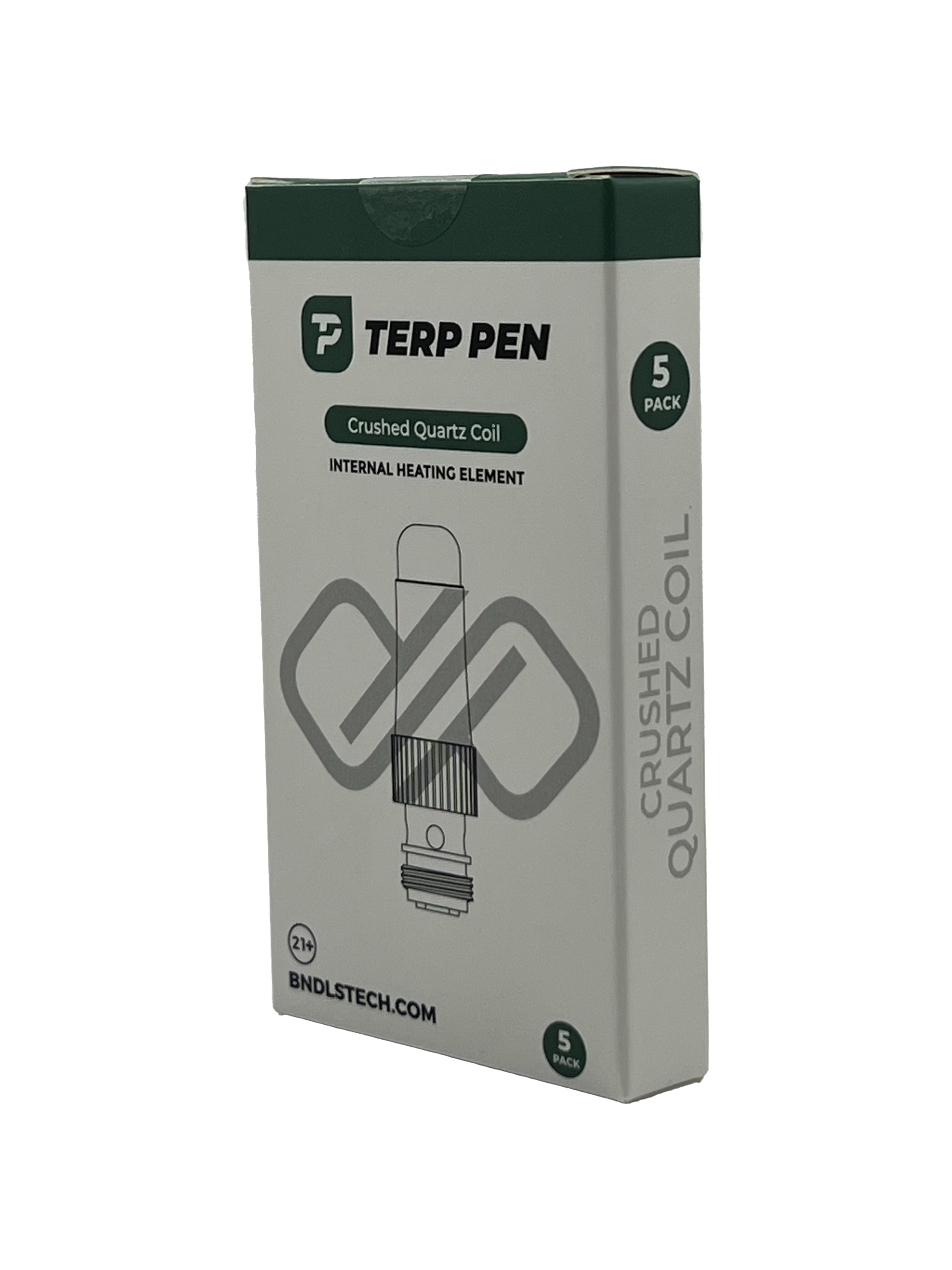 Boundless TERP PEN CRUSHED QUARTZ COIL - 5 PACK