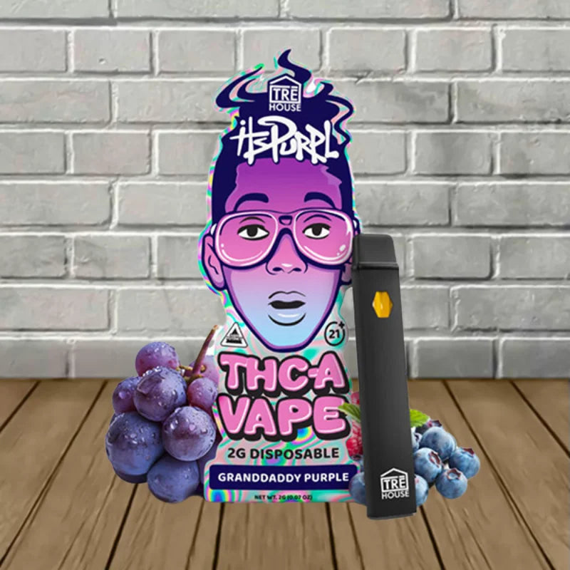 Tre House Its Purpl Live Rosin THCa Disposable 2g Best Price