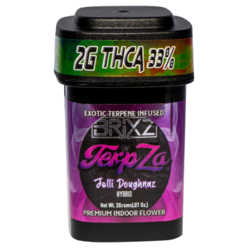 BRIXZ NYC TerpZa 33% THCA Flower – Exotic Flavor Enhanced Indoor Flower 2g Best Price
