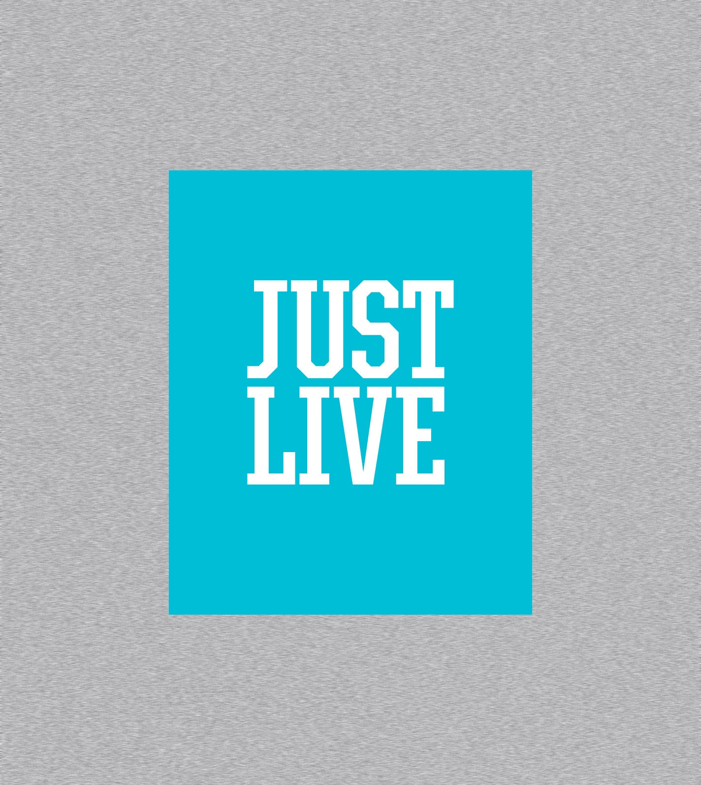 Just Live Box Logo | Short Sleeve