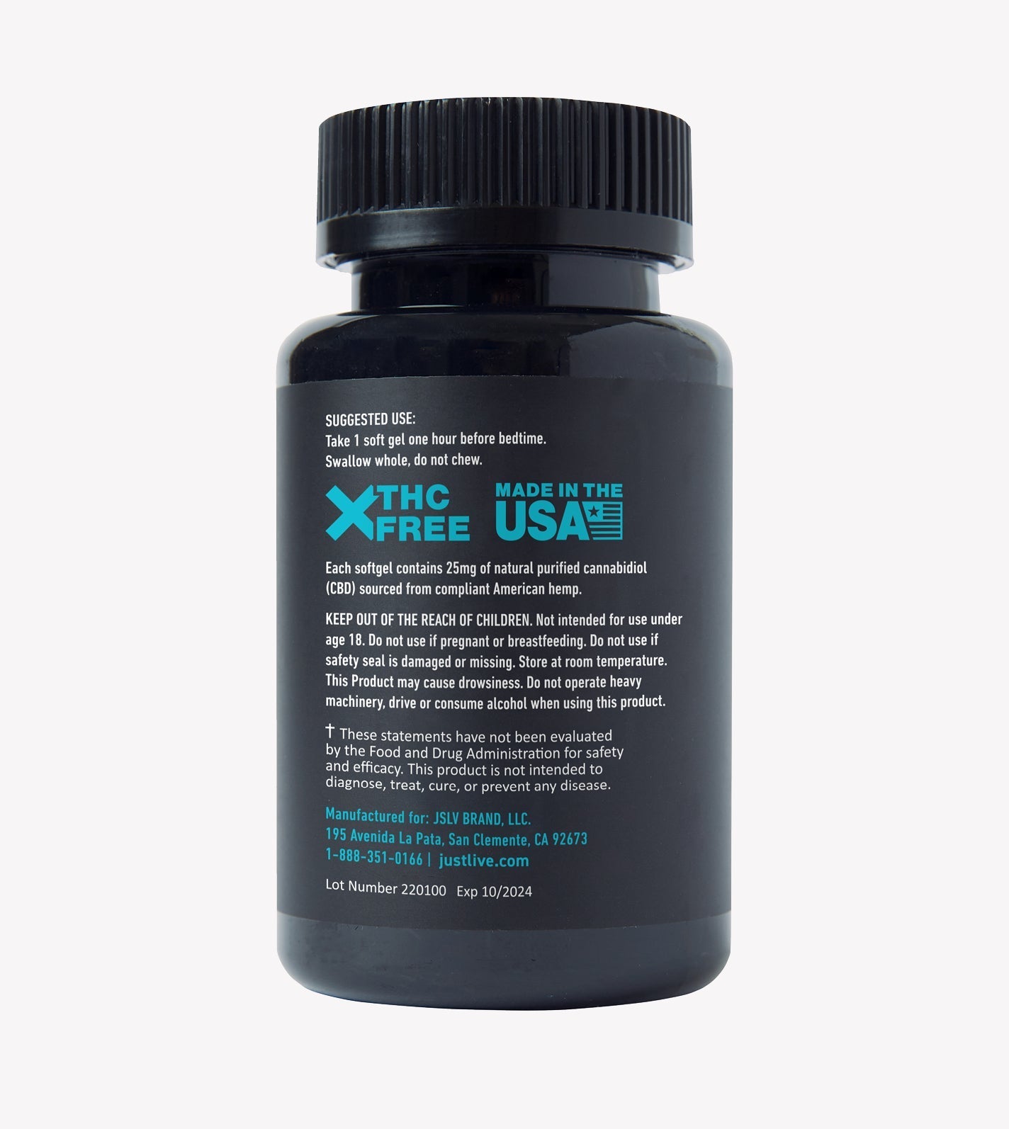Just Live Deep Sleep+ Softgels