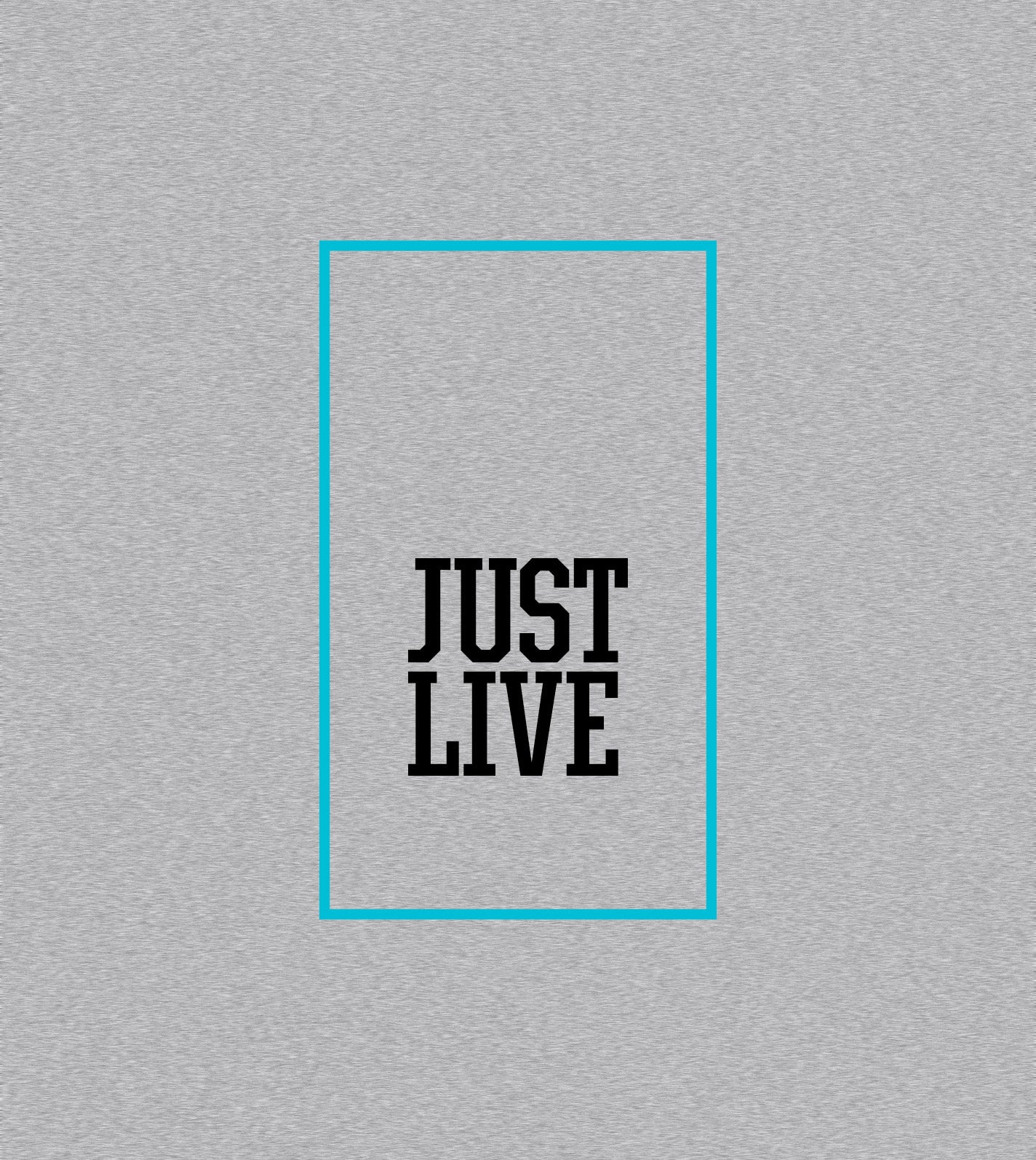 Just Live Outline Logo | Short Sleeve